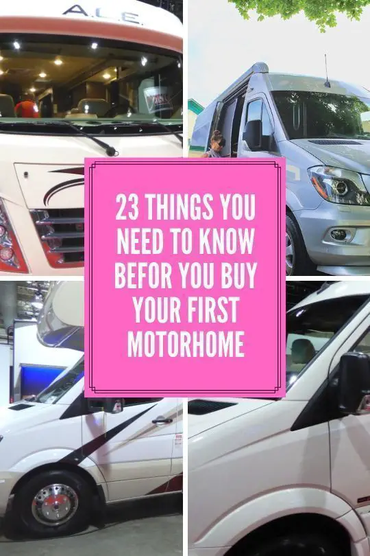 23 Things You Need To Know Before You Buy Your First Motorhome? 1