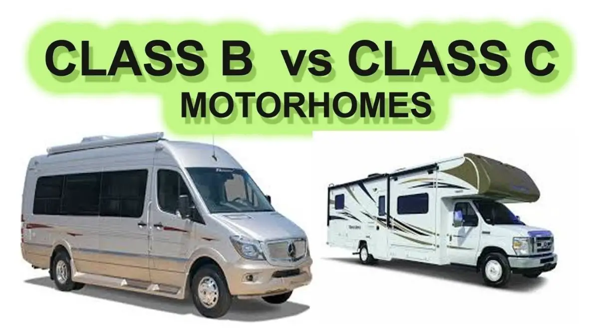 Class B vs Class C motorhome