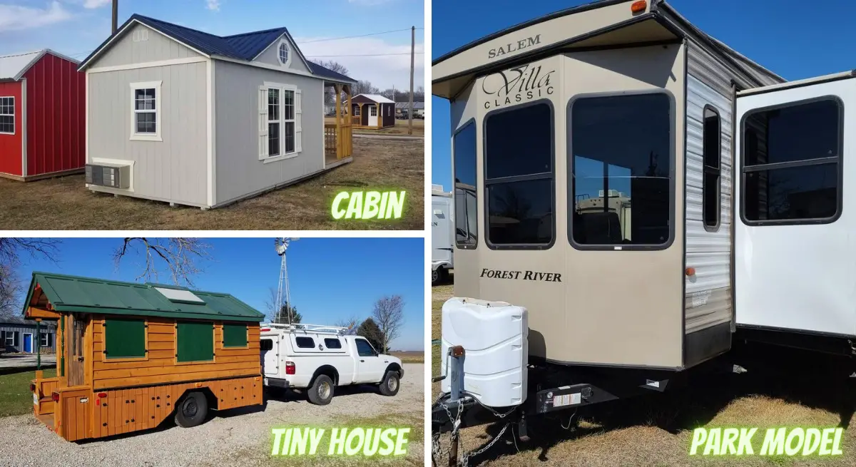 Cabin VS. Tiny House VS. Park Model
