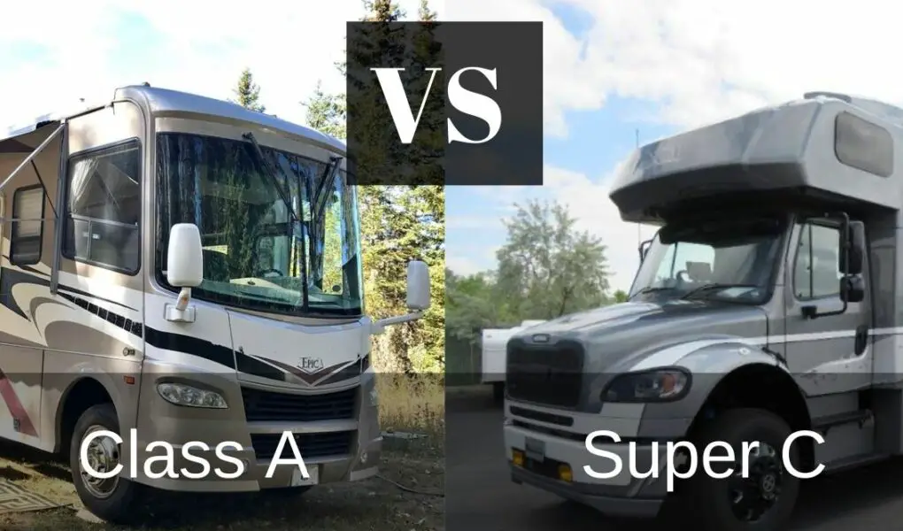 Class A vs Super C